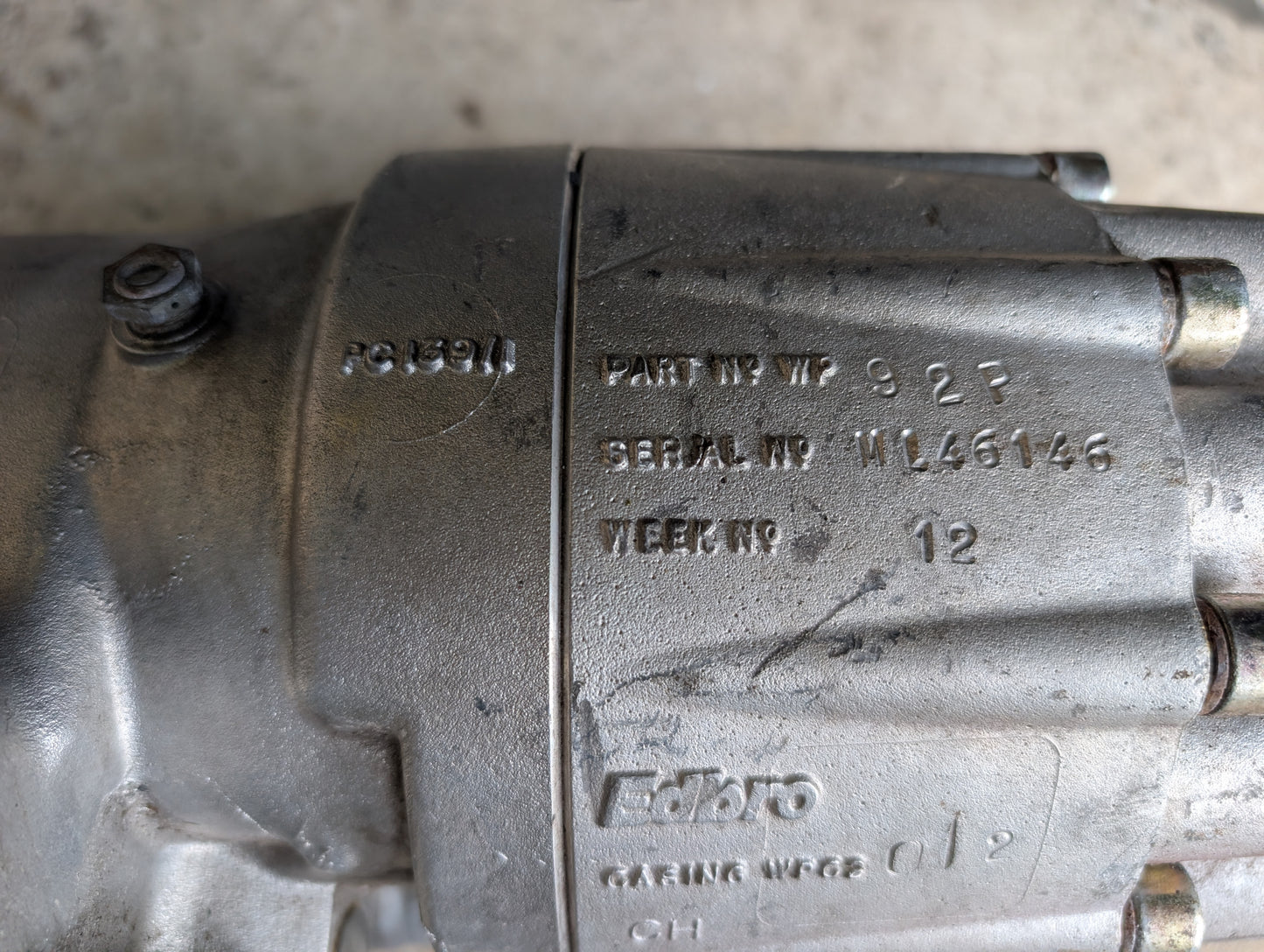 EDBRO WP92P hydraulic tipping pump for VOLVO FM7-12, FMX (1998 - 2014) - unused