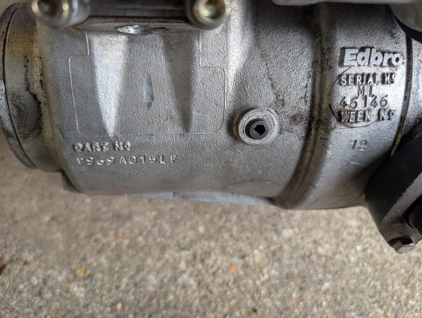 EDBRO WP92P hydraulic tipping pump for VOLVO FM7-12, FMX (1998 - 2014) - unused