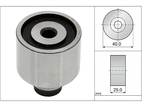 INA Deflection / Guide Pulley - 532062310 -for VW/SKODA/SEAT/AUDI diesel engines