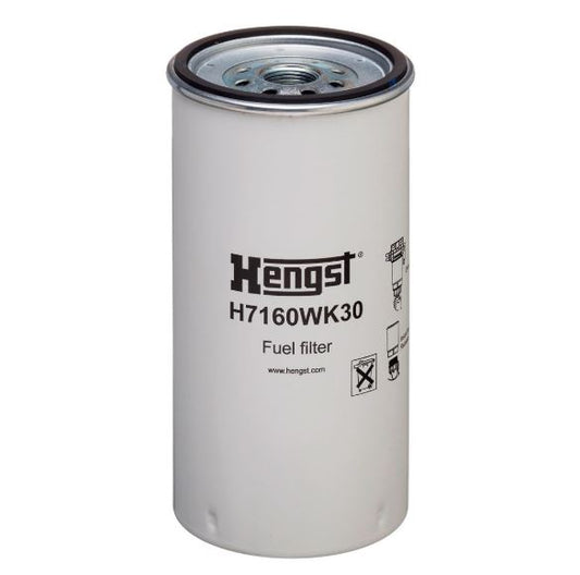 Hengst H7160WK30 spin-on fuel filter for SCANIA/VOLVO/IVECO/RENAULT/DEUTZ/MB..