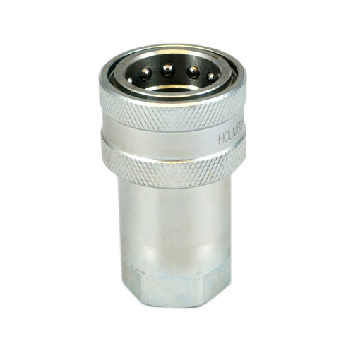 HOLMBURY 1-1/4"BSP ISO A  FEMALE hydraulic quick release coupling IA32-F-20G