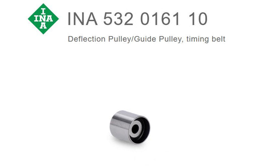 INA Deflection / Guide Pulley - 532016110 -for VW/SKODA/SEAT/AUDI diesel engines