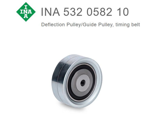INA deflection pulley - 532058210 - for VW/SKODA/SEAT/AUDI diesel engines