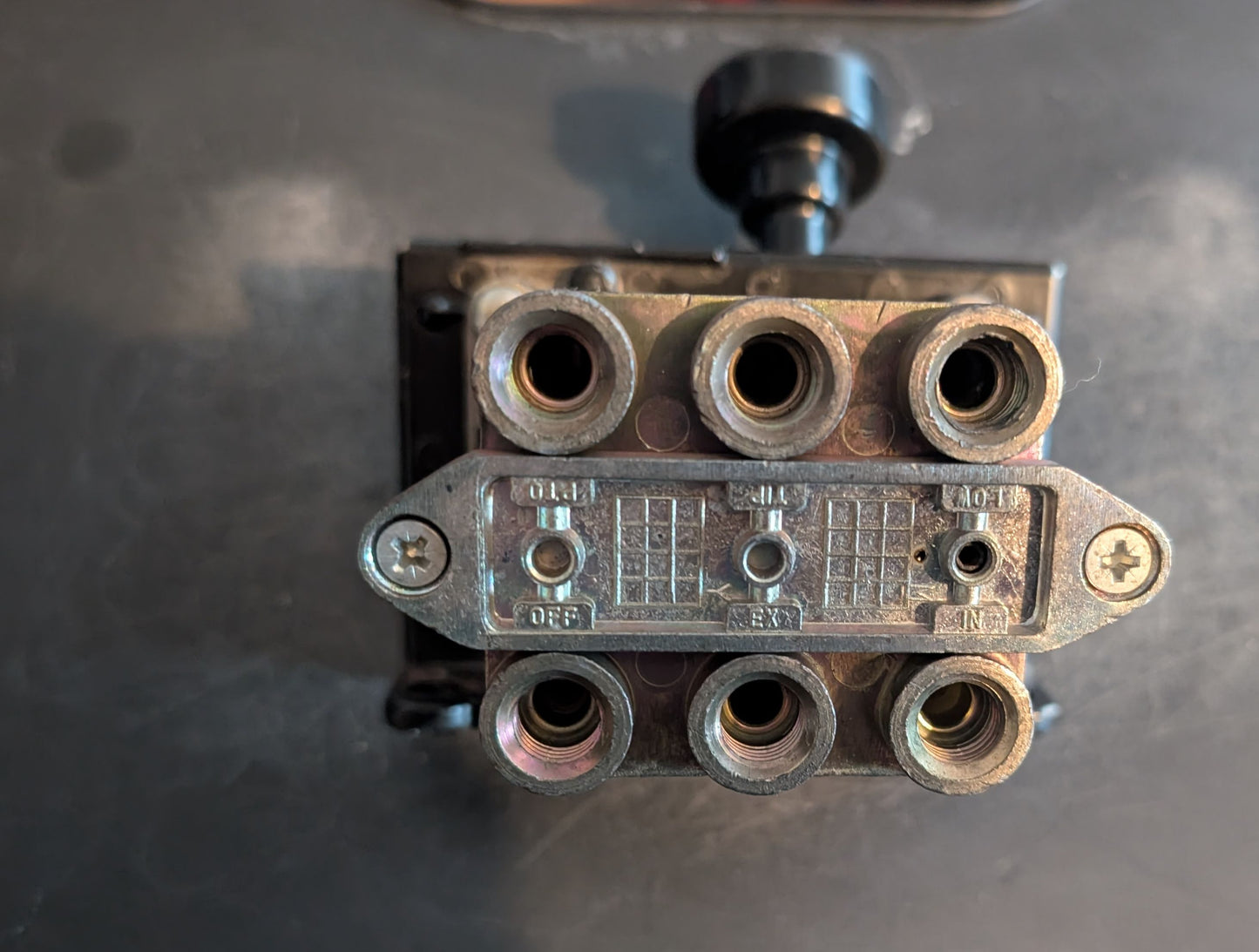 EDBRO tipper cab control lever with PTO engagement switch - SA2656