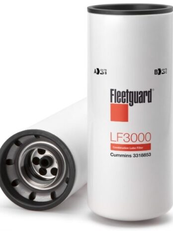 FLEETGUARD LF3000 OIL FILTER - CUMMINS 331885 - Daf/Liebherr/Komatsu/Volvo/Case
