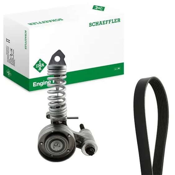 INA 529029710 V-Ribbed Belt Set for Vauxhall / Opel / Chevrolet