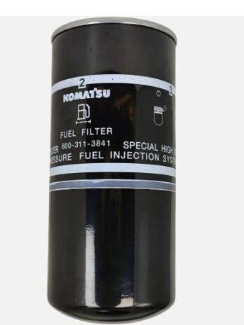 GENUINE OEM KOMATSU 600-311-3841 Fuel Filter- HD405-7, WA480-6, WA600-6, PC450-8
