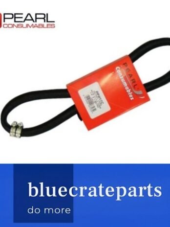 Fuel Hose PEARL PPH17C - with clips - 12mm x 1m - high-quality NBR/PVC/CR rubber