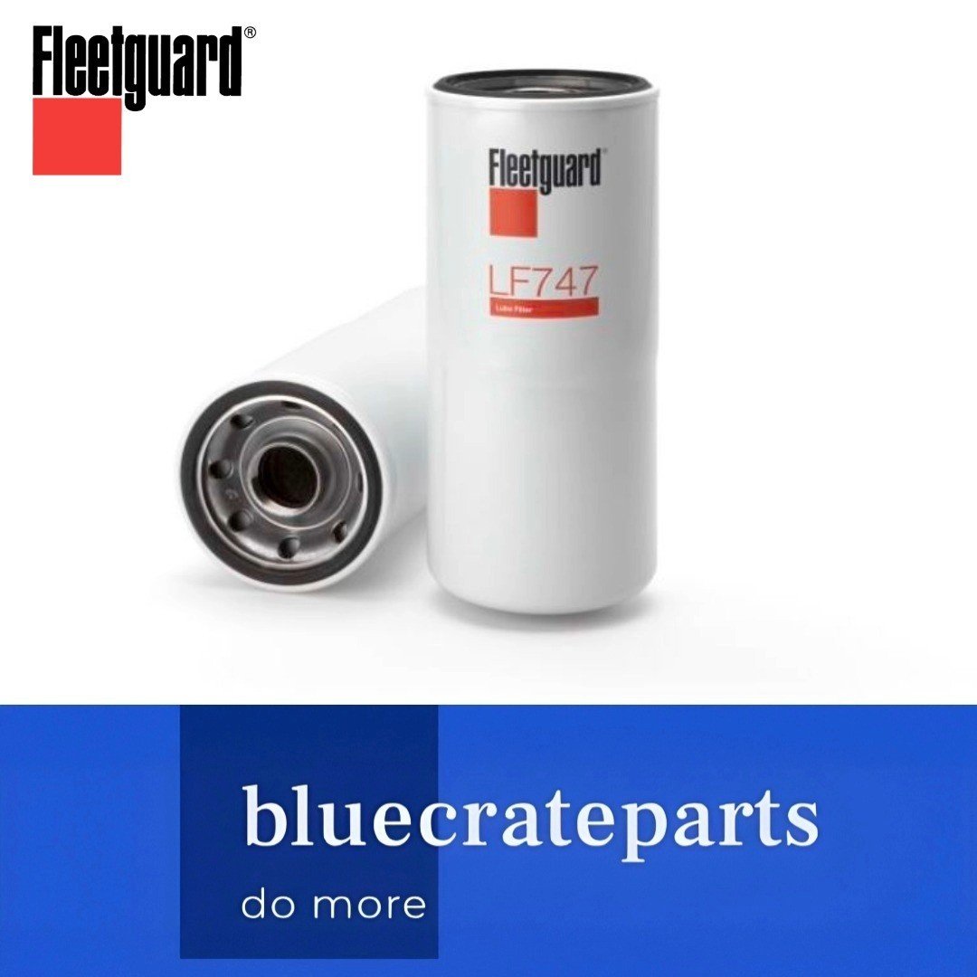 Oil Filter FLEETGUARD LF747 - spin-on - 6002111291 - Komatsu Cummins Atlas Copco