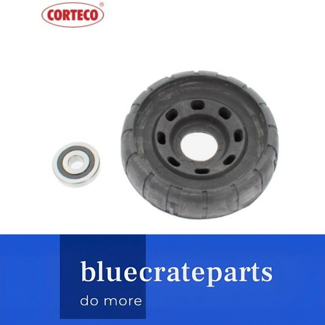 CORTECO 49370713 Top Strut Mount - Front Axle Left/Right, with bearing - Renault