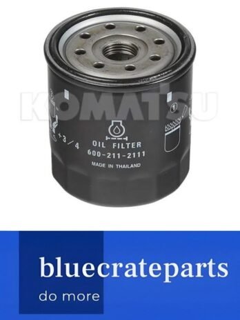 Oil Filter KOMATSU 6112112111  - Komatsu Excavators, Loaders, Dozers - Genuine