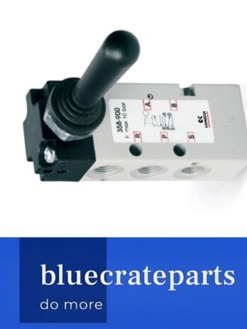 CAMOZZI 358-900 Lever valve - 5/2 bistable 1/8 BSP - panel mountable
